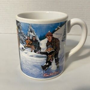 Tim Hortons limited edition collector series # 003 Skating pond. Coffee/tea mug